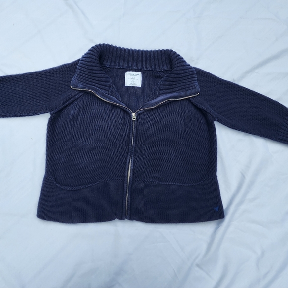 XL AE navy sweater/jacket - Picture 16 of 16